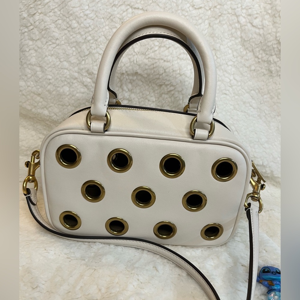 NWT Coach Satchel CB GRMTS Crossbody CY747 B4/chalk